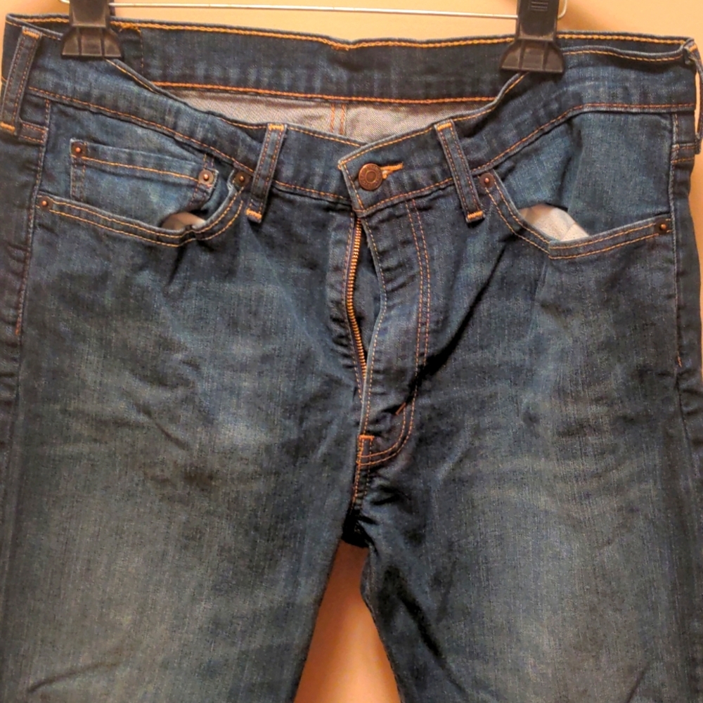 Levi's Deep Blue Relaxed Fit Jeans